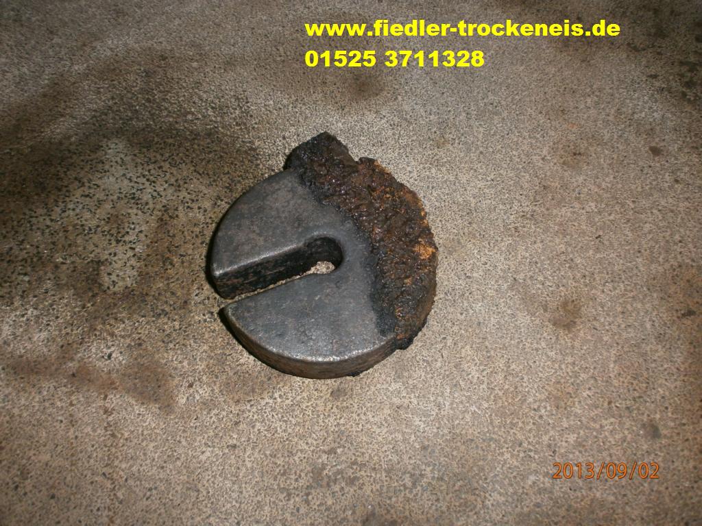 Reinigung Ablagerung Spanntrockner 