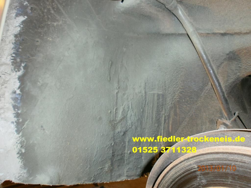 Trockeneisstrahlen Porsche 356