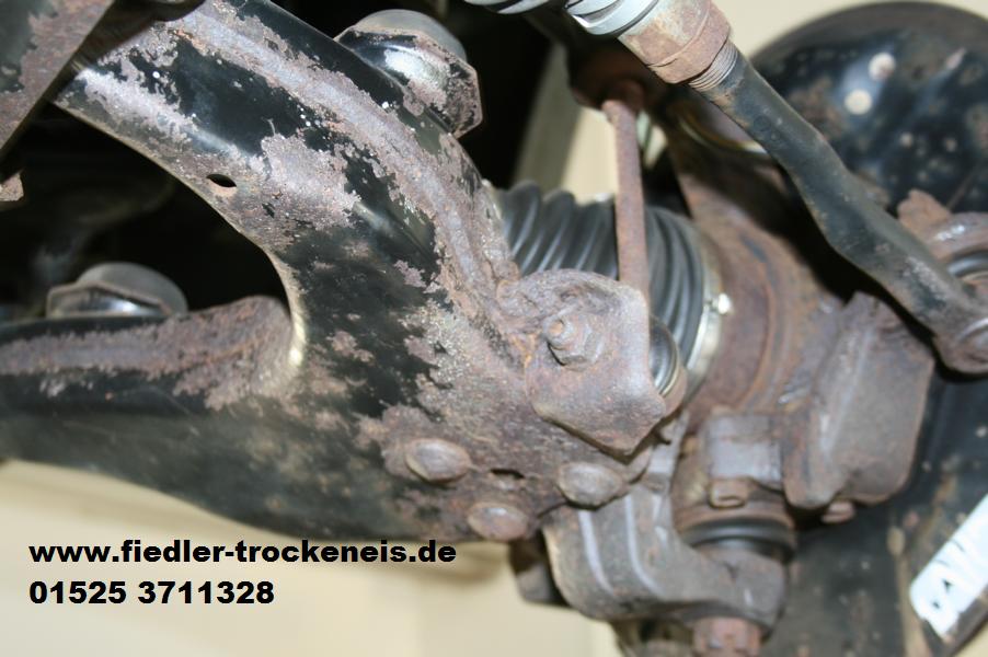 Trockeneisreinigung Querlenker