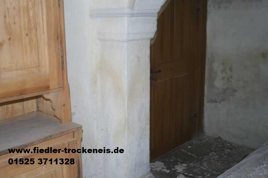 Trockeneisreinigung Granit