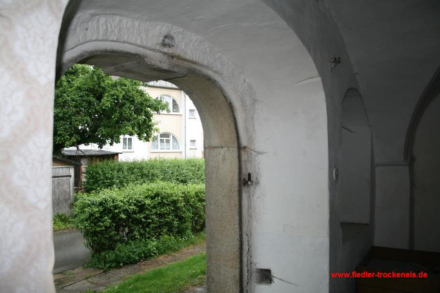 Trockeneisstrahlen Granit