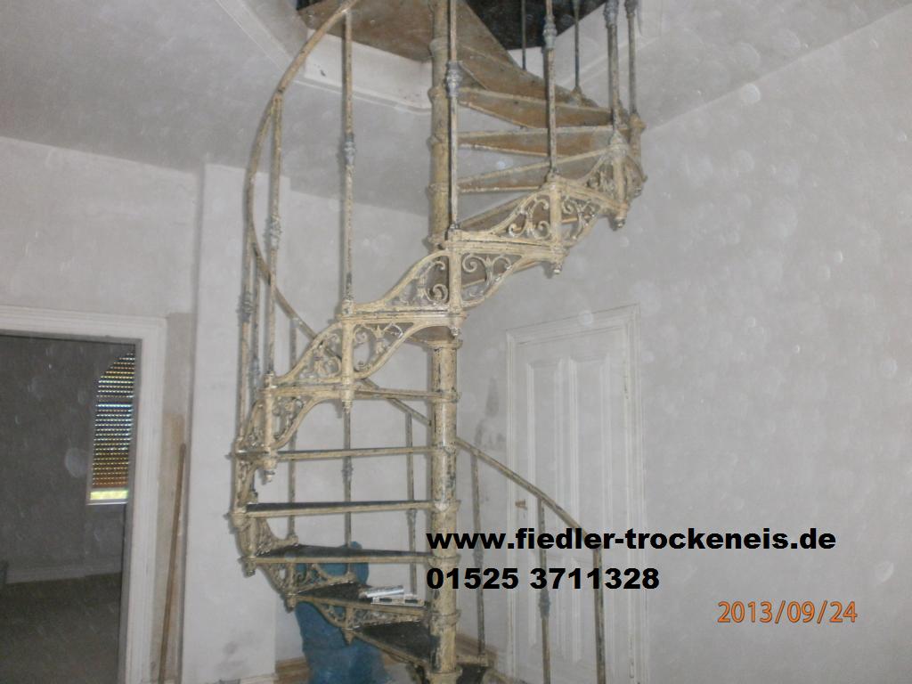 Trockeneisreinigung Gusseisen