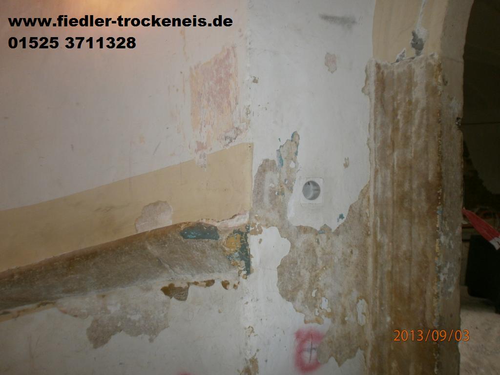 Trockeneisreinigung Sandstein