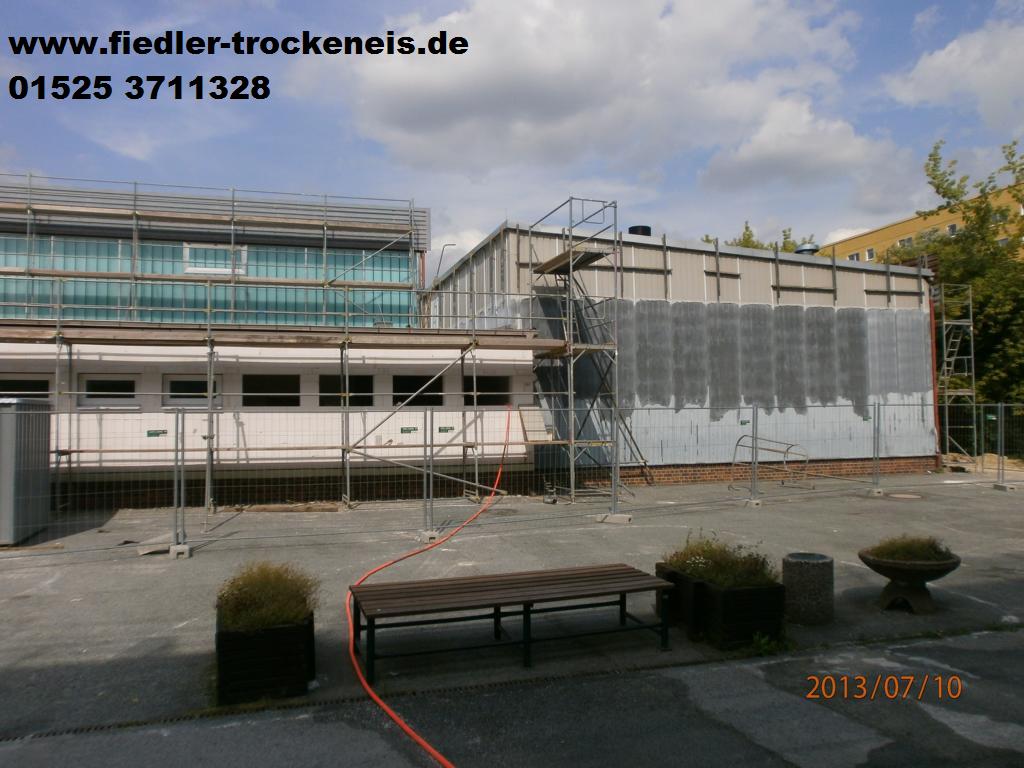 Trockeneisreinigung Sandwichplatten