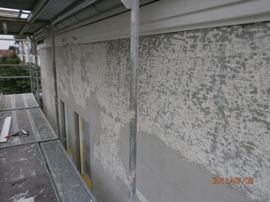 Reinigung Putz Mauerwerk Fassade