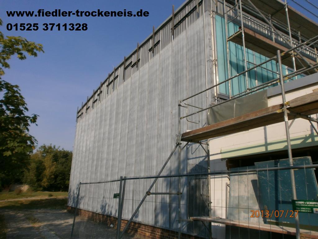 Trockeneisstrahlen Pulverbeschichtung