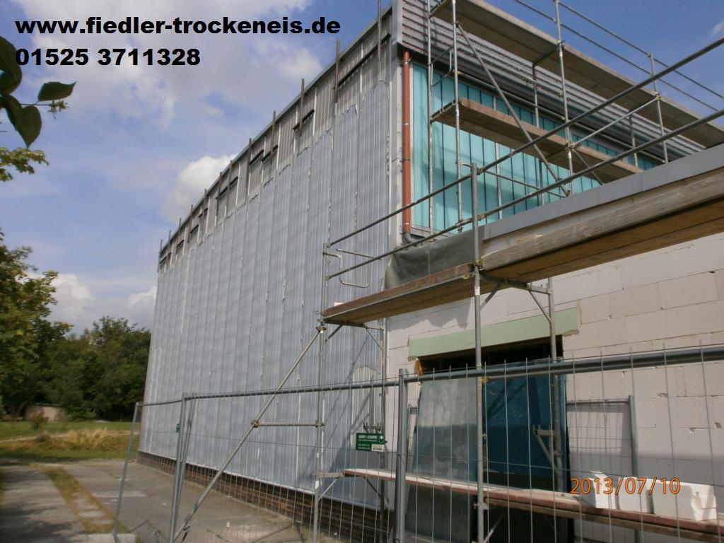 Trockeneisstrahlen Sandwichplatten